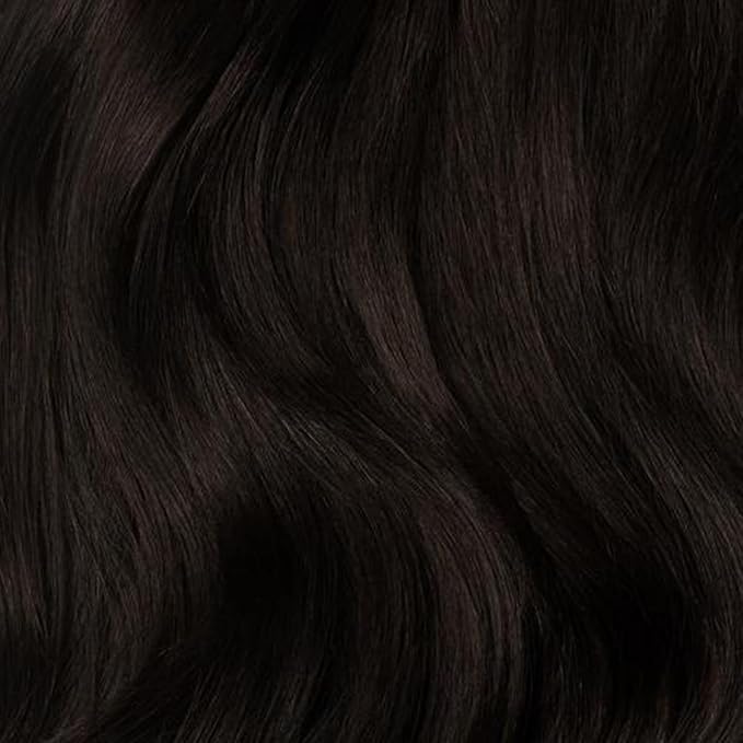 Luxy Hair 24" Mocha Brown Classic Clip-In Hair Extensions (240 grams) 100% Remy Human Hair, Natural,Volume, 10-Piece Set, Blends Easily