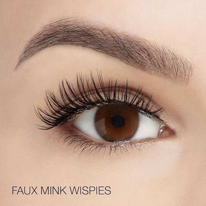 Ardell Faux Mink Lashes – Natural Look False Eyelashes, Wispy Lashes with Invisiband, Wispies, 817 & 811, Soft & Fluffy Lash Strips, Holiday Gift Set, 3 Pairs