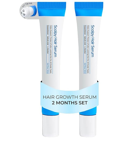 Scalpy Hair Growth Serum for Men & Women for Hair Loss & Regrowth | Scalp Treatment with Salicylic Acid, Menthol, Dexpanthenol | Non-Greasy, Lightweight (1.34 Fl Oz)