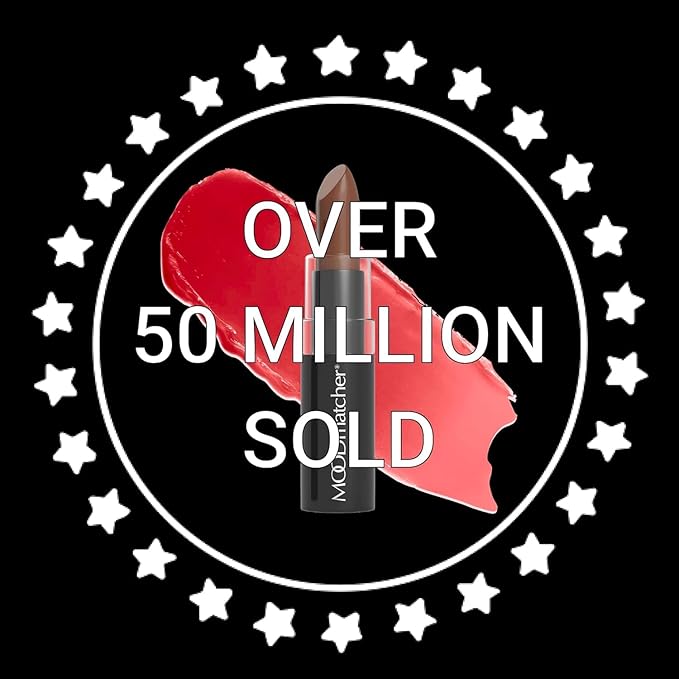 MOODmatcher LIVAURA Original Color Changing Lipstick – 12 Hours Long-Lasting, Moisturizing, Smudge-Proof, Glamorous Personalized Color, Premium Quality – Made in USA (Pink)