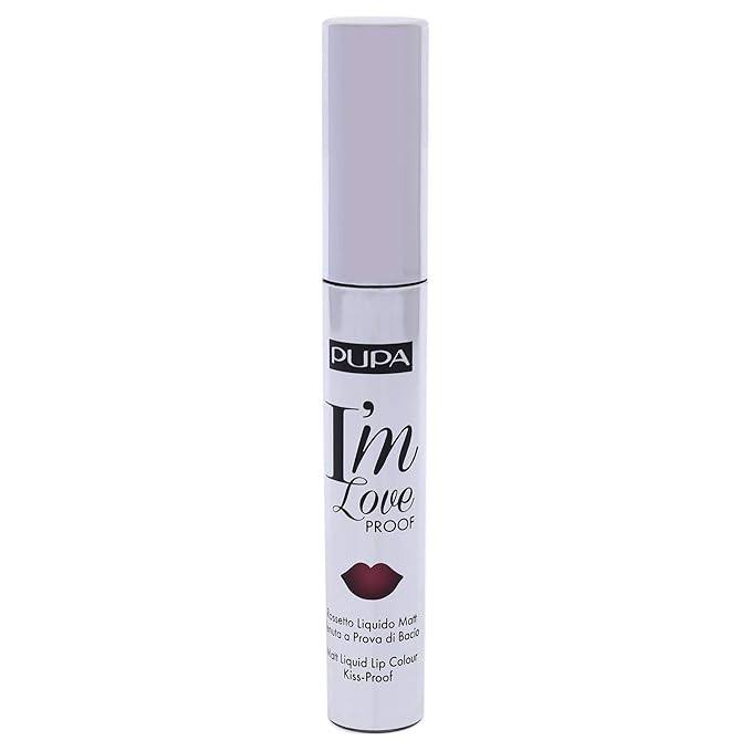 Pupa Milano I Am Love Proof Matt Liquid Lip Color - Gives Super-Intense Colour - Offers A Matte, Velvety Effect - Ultra-Comfortable Texture Adheres Perfectly To Lips - 006 Vintage Rose - 0.09 OZ