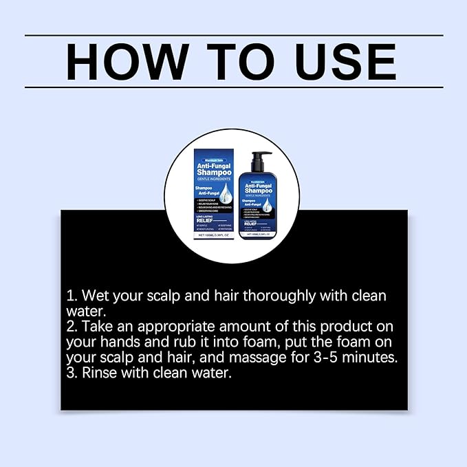 Hair Shampoo - Gentle Moisturizing Hair Shampoo for Women and Men to Gently Cleanse, Refresh & Nourish Strands, Soothe Scalp(3.38 fl oz)