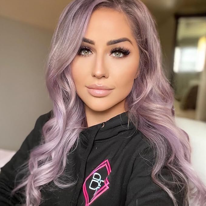 Overtone Daily Color Depositing Conditioner, Pastel Purple, 8oz, Hydrating, Damage-Free Temporary Hair Color for All Hair Types with Shea Butter & Coconut Oil, Vegan & Cruelty-Free