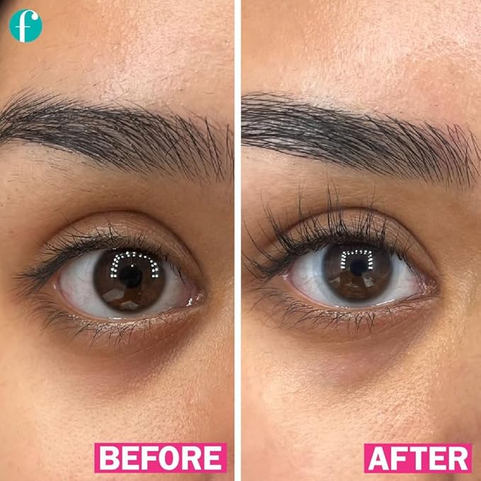 fLASH Ultimate Lash Duo 2.0 with fLASH Eyelash Serum & fLASH Happy High-Definition Waterproof Mascara - Enhance & Strengthen Your Natural Lashes - Add Length, Volume, Definition & Curl (Bundle)