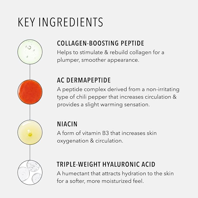 HydroPeptide Perfecting Gloss, Lip Plumping Gloss & Hydrating Treatment, Volumizing Collagen-Boosting Enhancer with Hyaluronic Acid & Peptides, Palm Spring Pink, 0.17 Ounce