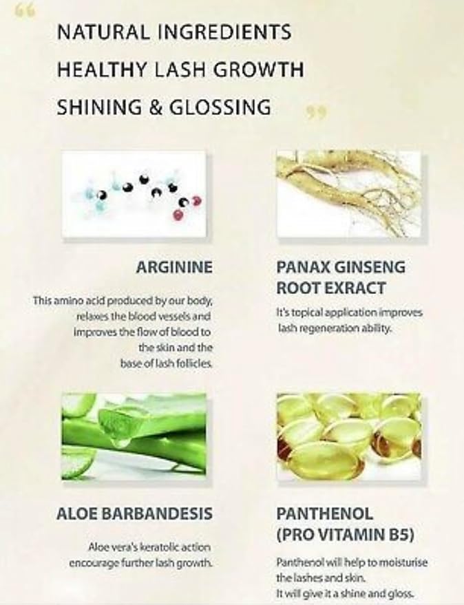 Lash Growth SET, Eyelash Serum for Longer and Healthier lashes, Eyelash Enhancer, brow serum, hair growth serum, Made in Korea. 5ml