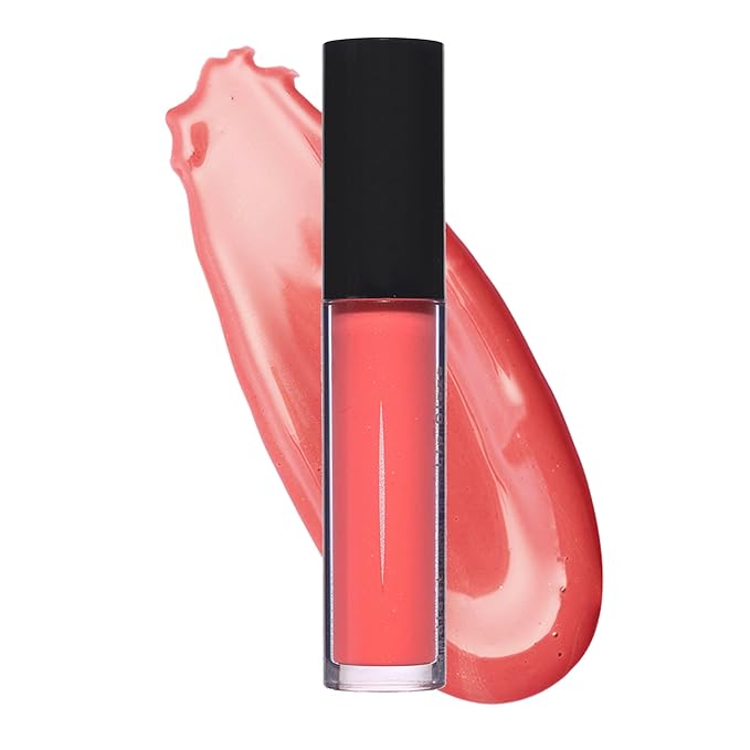 Radiant Professional Lip Glaze (15 Shades) - Ultra-Glossy, Non-Sticky & Long-Lasting Lip Gloss for Women - High Shine Hydration - Vegan & Moisturizing for Soft, Nourished Lips - (15 APRICOT)