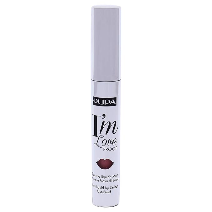 Pupa Milano I Am Love Proof Matt Liquid Lip Color - 002 Delicate Nude for Women - 0.09 oz Lipstick