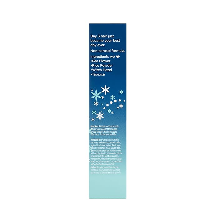 Pacifica Dry Shampoo Powder - Best Day Ever Waterless Shampoo & Instant Volumizer - adds Texture, Refreshes & Absorbs Oil, Non-Aerosol for Women of All Hair Types Natural & Vegan Dermatologist Tested