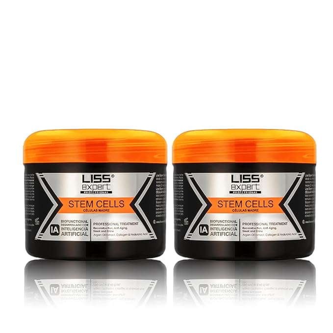 Liss Expert Stem Cells Smoothing Treatment 16.9 oz (8.45 oz x 2) for LONGER HAIR