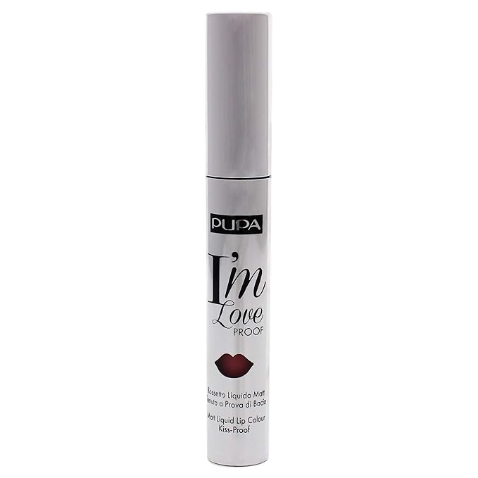 Pupa Milano I Am Love Proof Matt Liquid Lip Color - 005 Glam Mauve for Women - 0.09 oz Lipstick