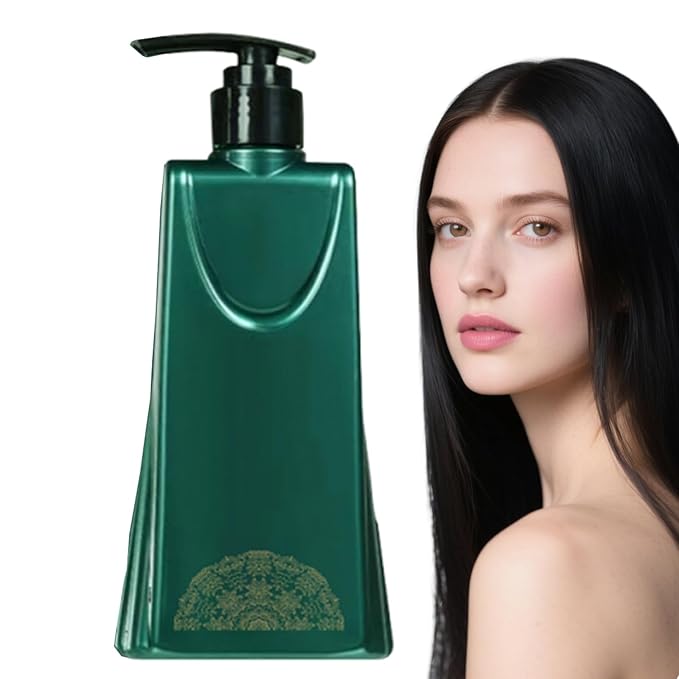 Mild Formula Long Lasting Hair Dye Set,Gentle Plant-Based Quick-Use Hair Dye,Shampoo Para Pintar El Cabello,Long-Lasting Single Step HairDye Kit For Gray Coverage (Natural Black)