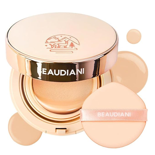 Beaudiani Mesh Tight UP Cushion Refill | Cushion Foundation | Buildable Coverage| Natural Finish | Dewy Glow Make up (02-REFILL Healty and warm neutral undertone (#23))