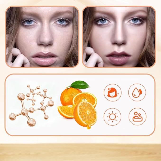 Japanese Vitamin c Makeup Tone Up Cream, Vitamin c Make Up Tone Up Cream, Japanese Cc 𝐂ream, Crema De Maquillaje Natural Multi-Vc, 𝐉apanese Vitamin c Instant Glow 𝐂ream (1PCS)