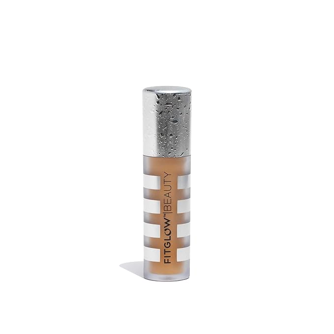 Fitglow Beauty Conceal+ | Vegan Full Coverage Concealer Skincare with Vitamin K + Green Tea | Corrects Dark Circles, Blemishes & Redness | Non-Creasing, Natural Finish | C5.7-6g