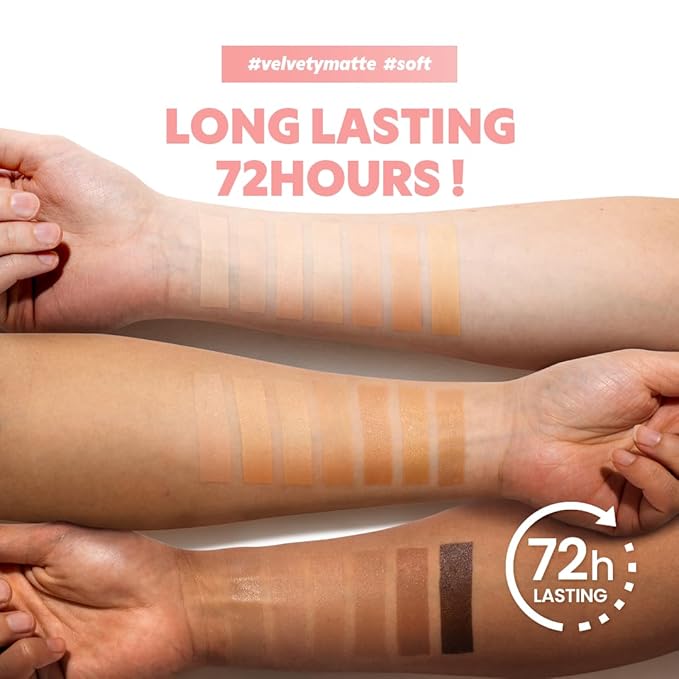 TIRTIR Mask Fit All Cover Pink Cushion Foundation | High coverage, Velvety Matte Finish, Lightweight, Flawless, Corrects Redness, Korean Cushion (#17W French Vanilla, Full Size, 0.63 Fl Oz)