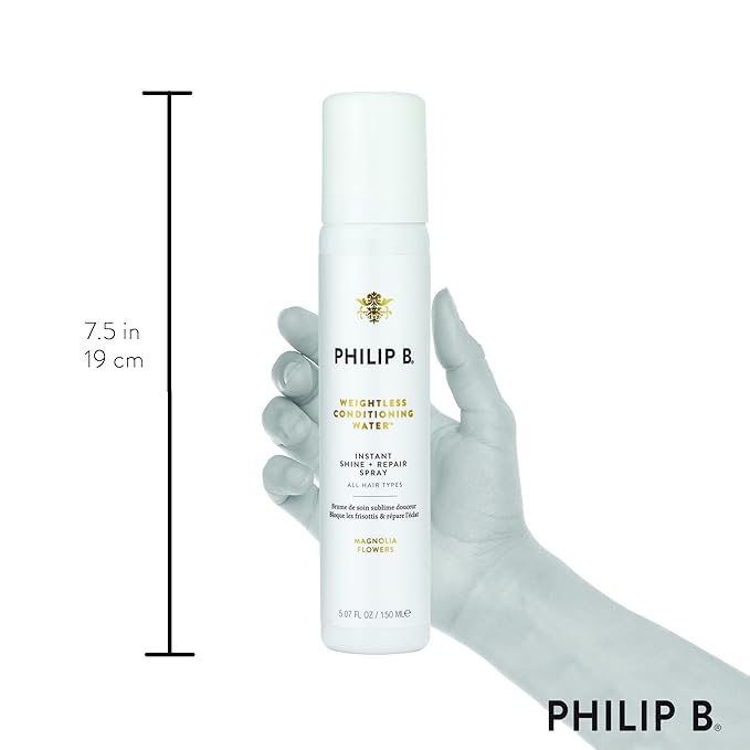 PHILIP B Weightless Conditioning Water - 5.07 fl. oz. (150 ml) - Restores Bounce and Smoothness, Giving Hair Shine & a Fuller Appearance