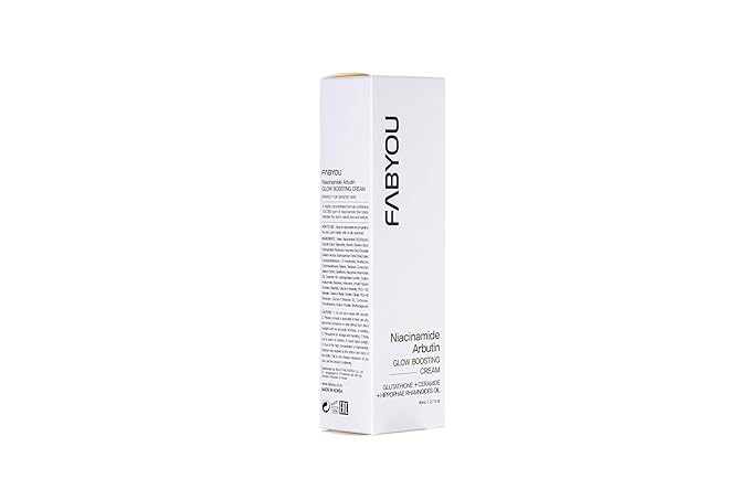 Niacinamide Arbutin Glow Boosting Cream 2.71 fl oz - Korean Skin Care for Long-Lasting Hydration & Smooth, Even Skin Tone with 10% Niacinamide & Arbutin, Deep Moisture Cream for Face