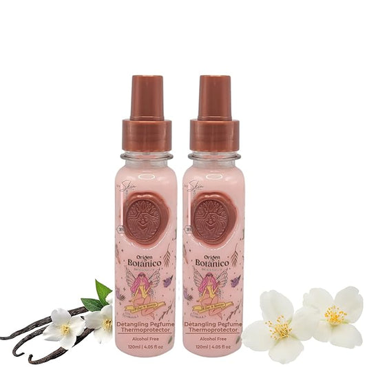 Ritual Botánico Keratina Orgánica | Treatment to Straighten, Repair and Relax Hair | Natural, Organic & Vegan | Product of Colombia | Perfume Termoprotector, 120ml/4.05 Fl Oz (2 Count)