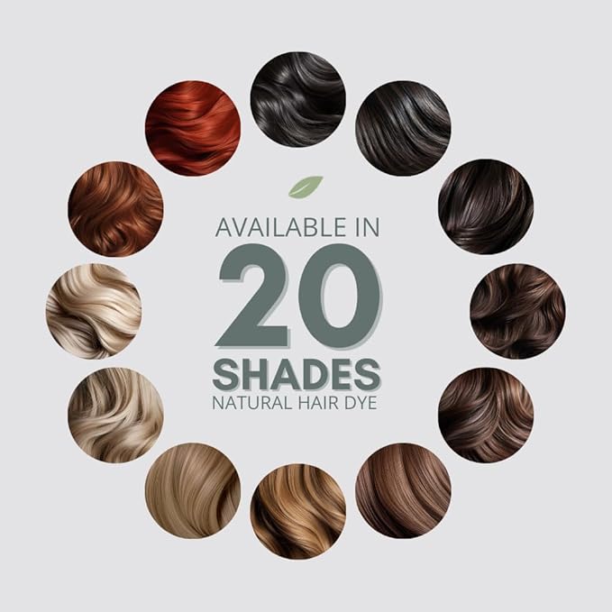 Naturigin Permanent Hair Color, 7.0 Medium Blonde, Ammonia Free, 100% Gray Coverage, Nourishing Natural Formula, For All Hair Types, Long-Lasting, Vegan & Cruelty-Free, 1 Pack