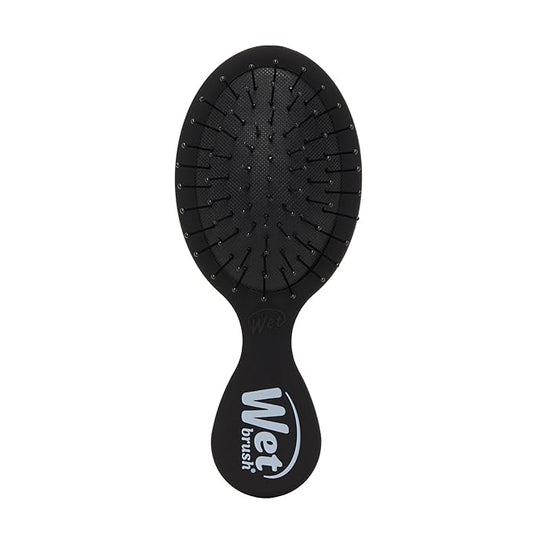Wet Brush Mini Detangler Hair Brush, Black Frost, Detangling Travel Hairbrush, Ultra-Soft IntelliFlex Bristles Glide Through Tangles with Ease, Pain-Free, All Hair Types