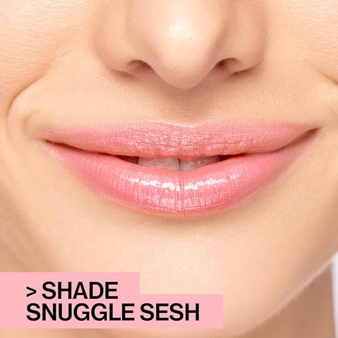 wet n wild MegaSlicks Lip Gloss, Ultra-Glossy, Vitamin-E Enriched, Ultra-Gloss High Shine Moisturizing, Cruelty-Free & Vegan - Snuggle Sesh