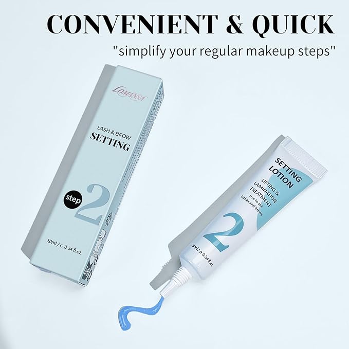 Lash Setting Lotion Lomansa Korean Lash Lift Tube Design Eyebrow Lamination Eyelash Lift Eye Lash Perm - 10ml