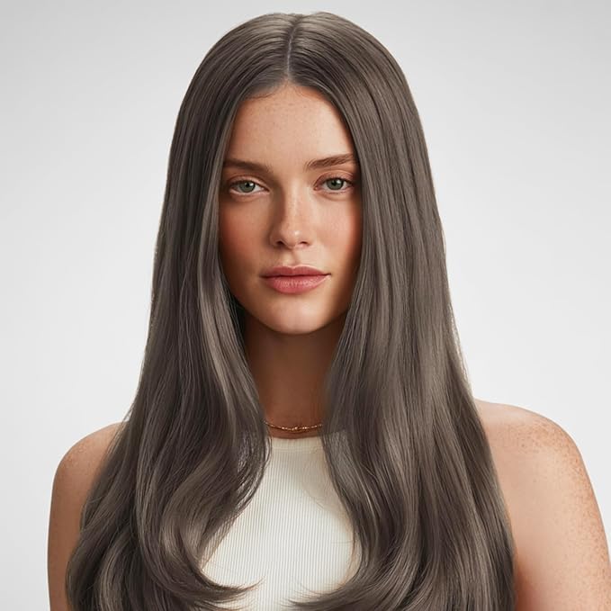MOEHAIR 6NA Permanent Hair Color (Dark Natural Blonde Ash) | Hair Color for 100% Gray Coverage | Infused with Keratin | Adds Shines & Smoothens Hair | Non-Drippy (3.38 Fl. Oz)