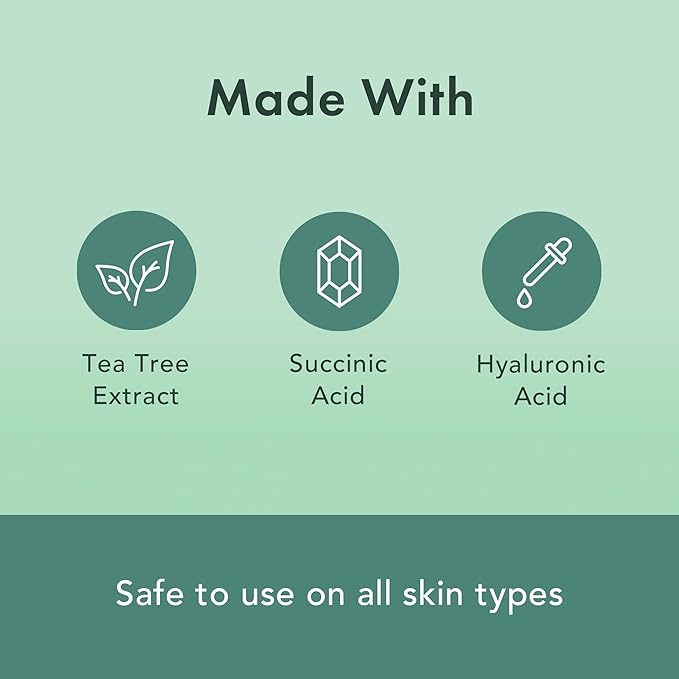 Rael Pimple Patches, Miracle Microcrystal Spot Cover - Hydrocolloid Acne Pimple Patch with Tea Tree Oil, Early Stage Zits and Blemish, Korean Skin Care (9 Count)