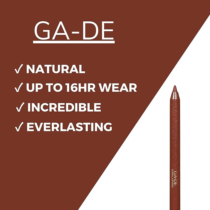 GA-DE Everlasting Lip Liner, 91 - Automatic Pencil with Retractable Tip - Smudge-Resistant - Enriched with Vitamin E and Antioxidants - 0.01 oz