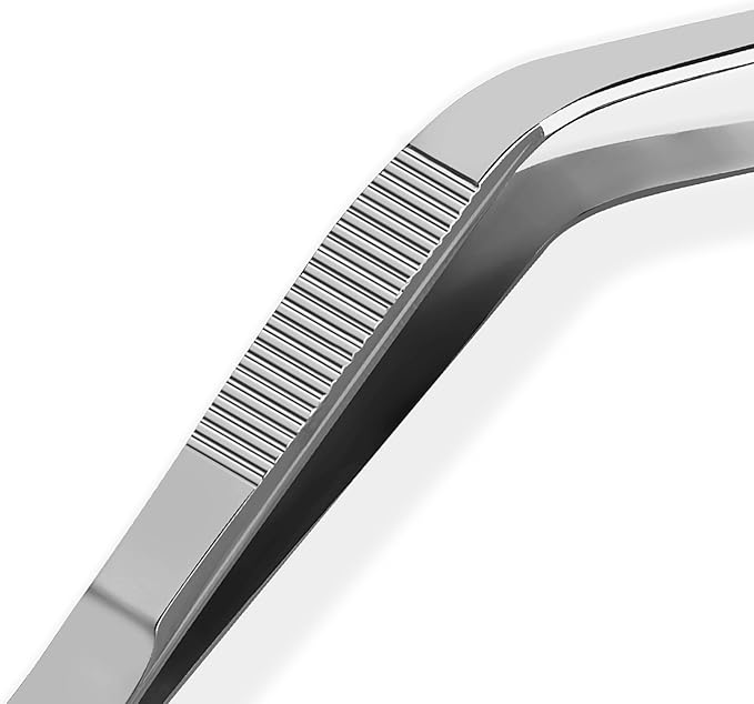 Luca Ear Adson Bayonet Shape Tweezer Forceps Stainless Steel (Dressing Luca Ear, 5")