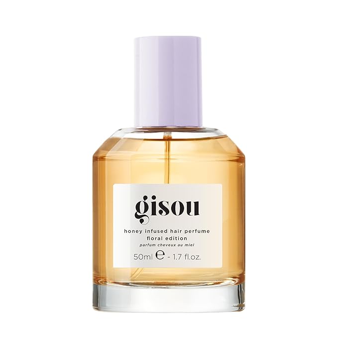 Gisou Honey Infused Hair Perfume – Long-Lasting Hair Fragrance with Mirsalehi Honey & Argan Oil, Lavender Berry Scent, 1.7 Fl Oz