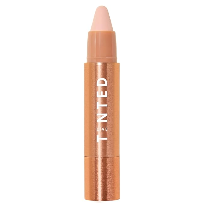 Live Tinted Huestick: All-over Color Corrector for Brighter, Balanced Skin, Works on Lips, Cheeks, And Eyes, Vitamins C+E Soothes, Heals & Nourishes Damaged Skin - Aura 3g / 0.1oz