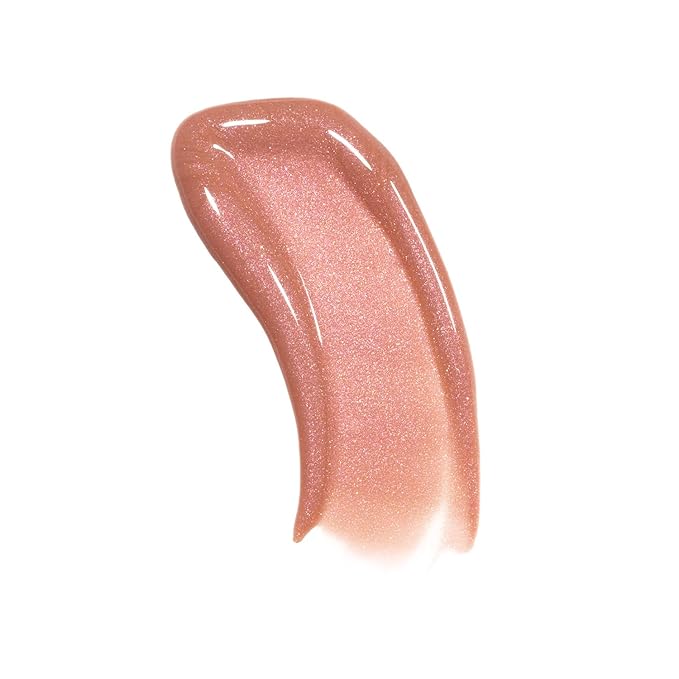 MORPHE Dripglass High Shine Lip Gloss - Semi-Sheer or Full Coverage Lip Color with Glass-Like Shine and Nonsticky Finish - Infused With Squalane & Vitamin E - Beige Beam (0.13 Fl Oz)