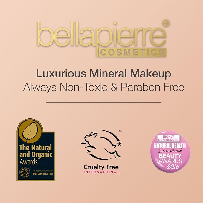 Bellapierre BB Cream SPF 20 – Mineral Sunscreen & Liquid Foundation, Lightweight Face Moisturizer with Buildable Coverage, Matte Finish, Non-Toxic, Paraben-Free, Cruelty-Free – 1.7 oz - Medium Cool