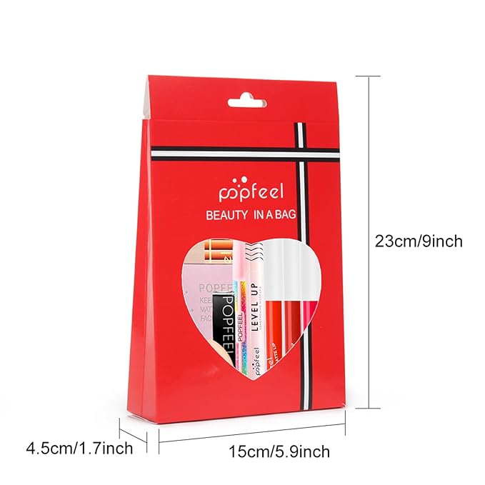 FantasyDay Makeup Set Travel Makeup Kit, Include Eyeshadow Palette, Powder, Lipstick, Lip Gloss, Eyeliner, Mascara Concealer Etc Comestic Essential Starter Makeup Gift Set for Women #3