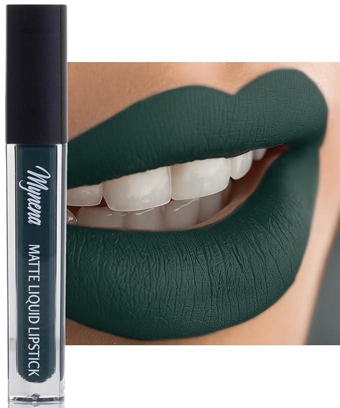 Mynena Long Lasting Lipstick for Women Waterproof & Transfer-Proof | Hydrating with Shea Butter | Bold Pigment Matte Color Lip Stain | Talc-Free & Vegan Product that Performs | Jocelyn