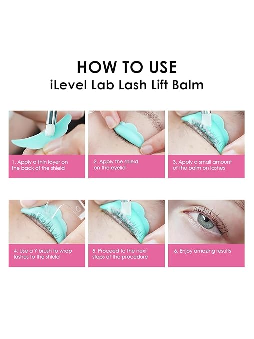 iLevel Lab Lash Lift Glue Balm Lash Lift Adhesive Strong Sticky Hydrogel Eyelash & Eyebrow Perm Glue Balm Brow Lamination Gel
