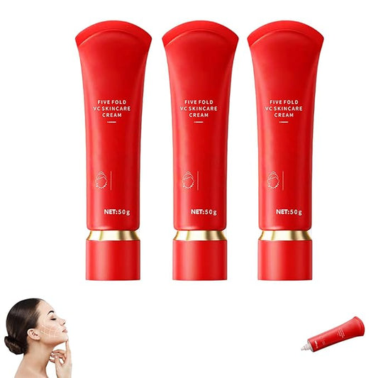 Swarous Moisturizing Brightening Tone-Up Concealer Cream, Five Fold VC Skin Care Cream, Vitamin C Makeup Tone up, Brightens Skin Tone, Clear and Moisturizes (3)