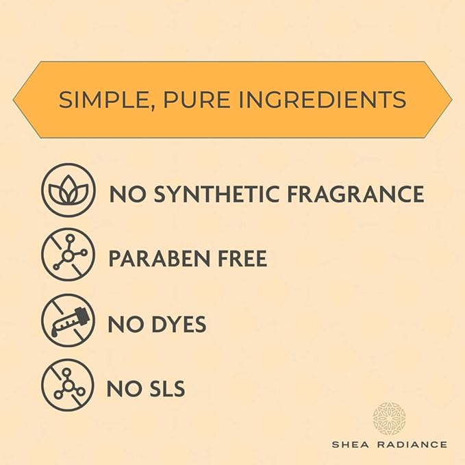 Shea Radiance Maximum Moisture Conditioner | Contains Rice Protein & Keratin | Repairs Damaged Hair & Stimulates Hair Growth | For Curly & Kinky Hair | 8oz