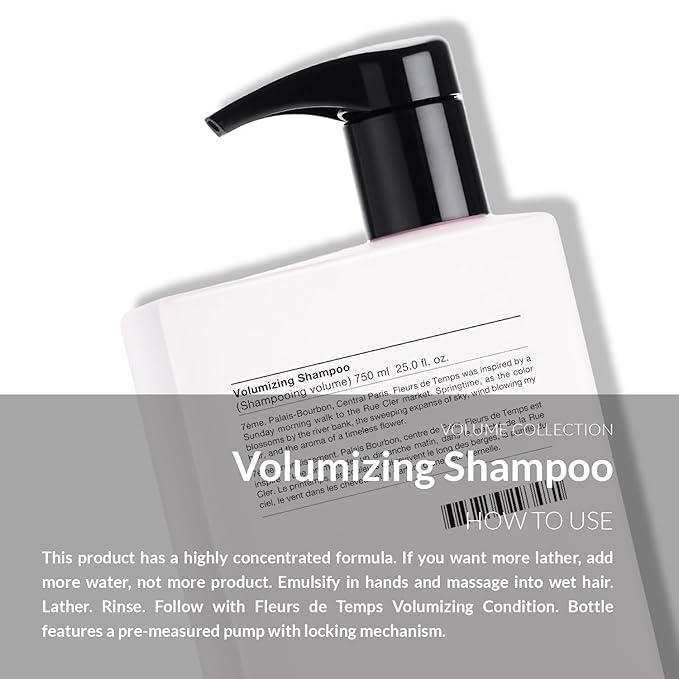 Number 4 Hair Shampoo for Women and Men, Volumizing Shampoo, 25 oz