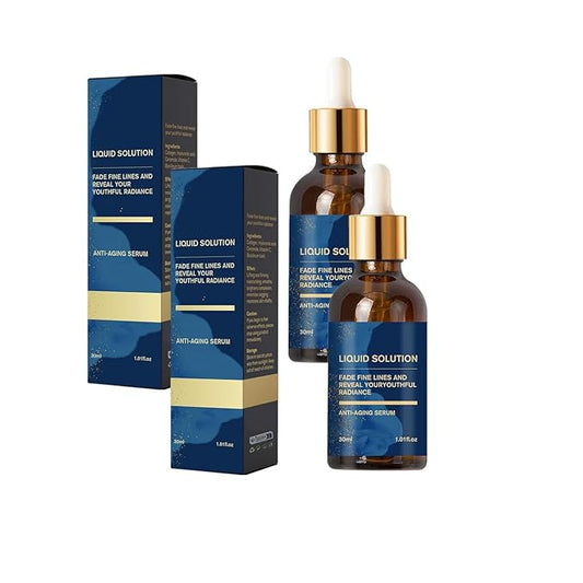 Olavita Serum, Vitamin C Serum, Liquid Solution Anti Aging, Anti Aging Face Tightening, Boost Skin Collagen, Reduce Wrinkles & Plump Skin 2pcs