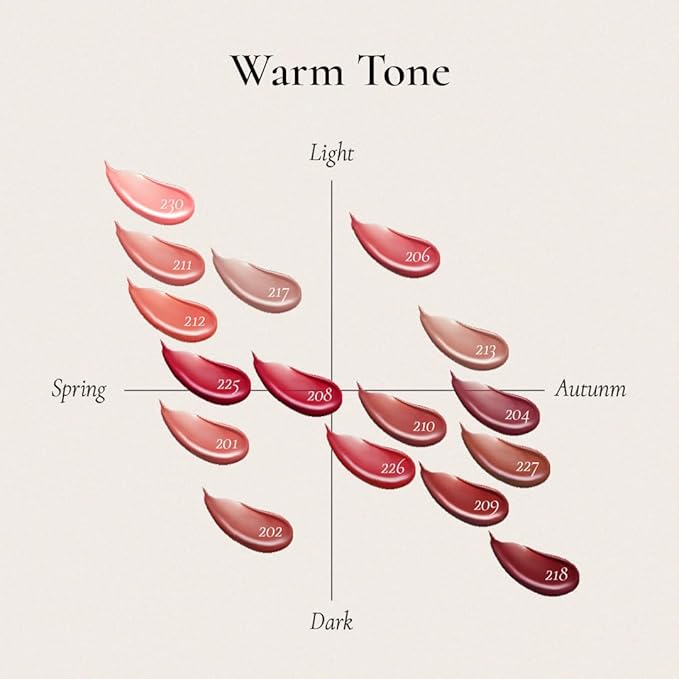 DINTO Blur-Glowy Lip Tint - Glossy Finish, Hydrating, Long Lasting, Lightweight Texture, Non-Sticky, Vegan & Cruelty-Free, K beauty (220 Deo Volente, 0.11 fl.oz)
