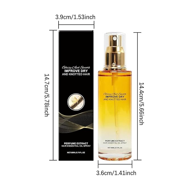 Conditioning Oil Spray Scalp & Hair Strengthener, Scented hair oil perfume, Hair Essential Oil Spray, Scented Hair Oil Perfume Sprays, for women, Hair Essential Oil Spray