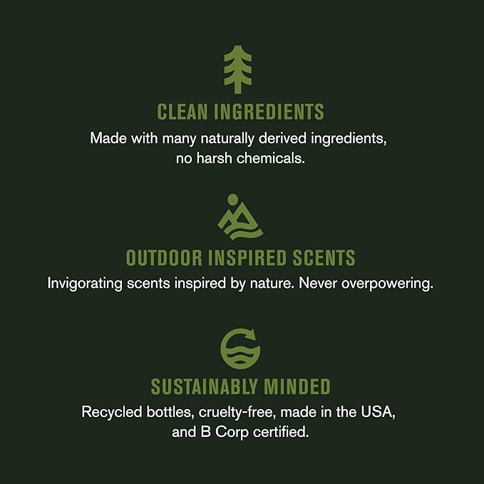 Every Man Jack Nourishing Cedar + Red Sage Mens Body Wash for All Skin Types - Naturally Derived Ingredients - Cleanse and Hydrate Skin with Coconut and Glycerin - 24oz 2 Bottles