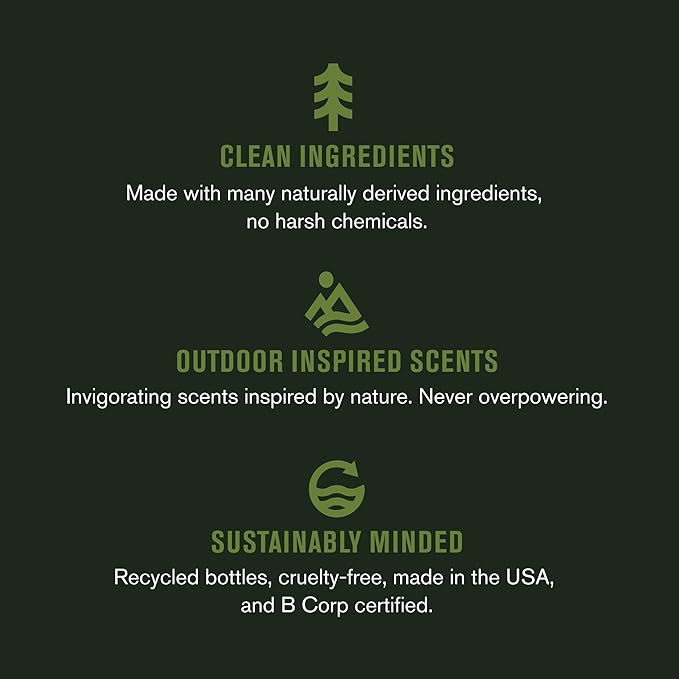 Every Man Jack Nourishing Pacific Cypress Mens Body Wash for All Skin Types - Naturally Derived Ingredients - Cleanse and Hydrate Skin with Coconut and Glycerin - 24oz 2 Bottles