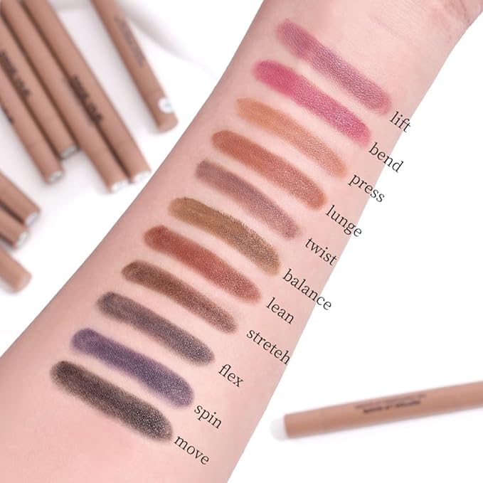 Matte Crayon Lip Liner Pencil, Black Lip Liners Lipstick For Women Halloween Birthday Party Wear, Plump Creamy Formula With Silicone Smudger for Define Contours & Sculpting Lip