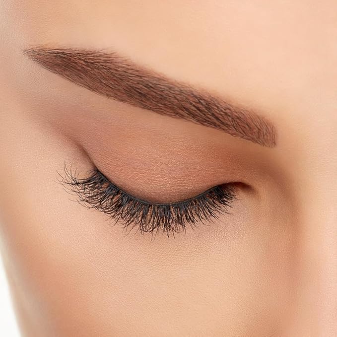 Ardell Naked Lashes #424, Strip Lashes Natural with Invisiband for Subtle Volume & Length, 4 Pairs, 1 Pack