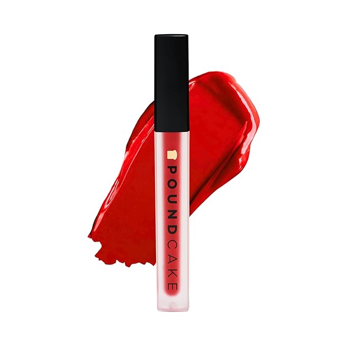 Pound Cake Cake Batter Liquid Lipstick – Long-Lasting, Semi-Matte Liquid Lipstick – Hydrating, High-Pigment Lip Stain with Avocado Oil – Shades for All Skin Tones – 0.13 oz, (Maraschino Cherry)