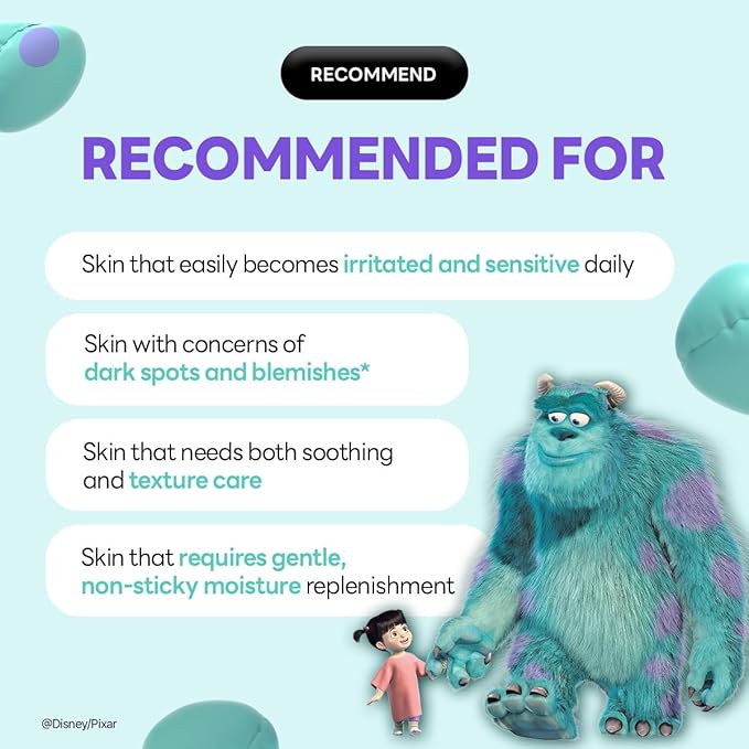 MEDIHEAL Toner Pads [Madecassoside] Blemish Care - Disney Pixar Edition - Centella Asiatica to Improve Uneven Skin Tone - Vegan Hypoallergenic Face Gauze, Full Size 100 + Refill 100 (200 Count)
